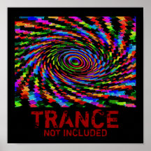 TRANCE NOT INCLUDED POSTERS
