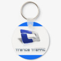 Trance Traffic Key Chain keychains