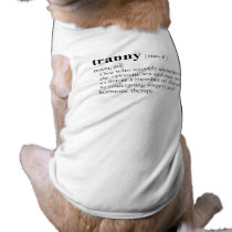 TRANNY pet clothing