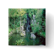 Tranquil garden retreat buttons by design_girl Tranquil garden retreat buttons