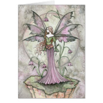 Tranquil Moon Fairy Greeting Card