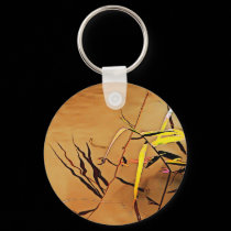 Tranquil reflections key ring keychains