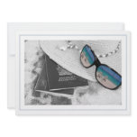 Tranquil Reflections( w/border) Personalized Invitations