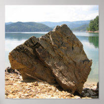 tranquil rock mass poster