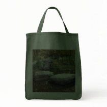 Tranquil Stream - Grocery Tote #1 bags by bontondesigns Tranquil Stream - Grocery Tote #1 bags