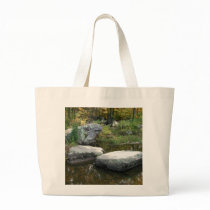 Tranquil Stream - Jumbo Tote #1 bags by bontondesigns Tranquil Stream - Jumbo Tote #1 bags