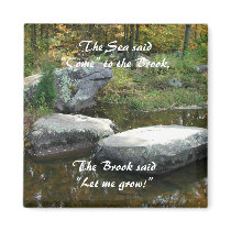 Tranquil Stream - Magnet #2 by bontondesigns Tranquil Stream - Magnet #2