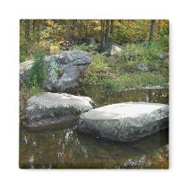 Tranquil Stream - Magnet #3 by bontondesigns Tranquil Stream - Magnet #3