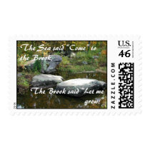 Tranquil Stream - Postage #1 postage