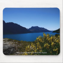 Tranquility Blues South Island, New Zealand Mousep mousepads