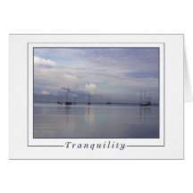 Tranquility - Boqueron Bay, Puerto Rico Greeting Card
