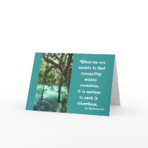 Tranquility Greeting Cards