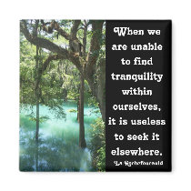 Tranquility Fridge Magnets