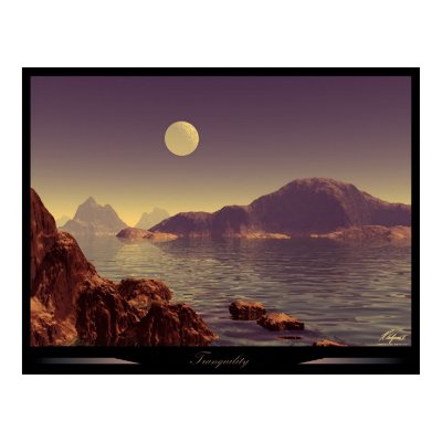 Tranquility Posters by Helgestyle
