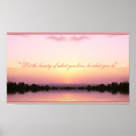 Tranquipink Poster