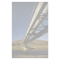 Trans Alaska oil pipeline crossing South fork Koyu Personalized Stationery