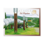 Trans-Alaska Pipeline System, Alaska Postcard