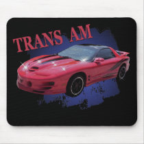 TRANS AM RED & READY mousepads