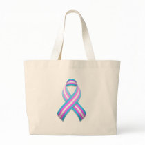 Trans Awareness Ribbon Bag
