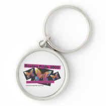 Trans-form Round Keychain keychains