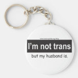 Trans Husband  Keychain