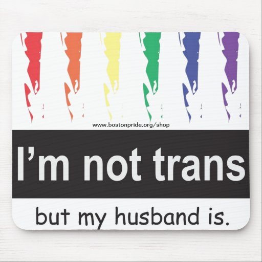 Trans Husband Mousepad