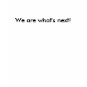 Trans Junk Project "what's next" T-shirt