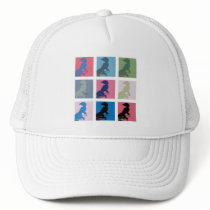Trans-lid White Trucker Hat