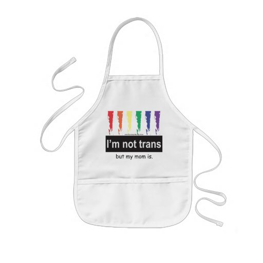 Trans Mom Kid's Apron