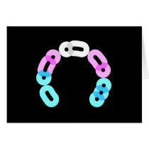 Trans Morse Code Arc Card