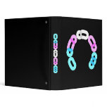 Trans Morse Code Avery Binder