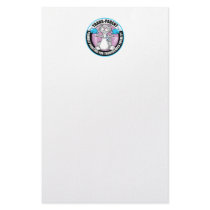 Trans-Parent Cat Fighter stationery