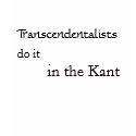 Transcendentalists Kant t-shirts
