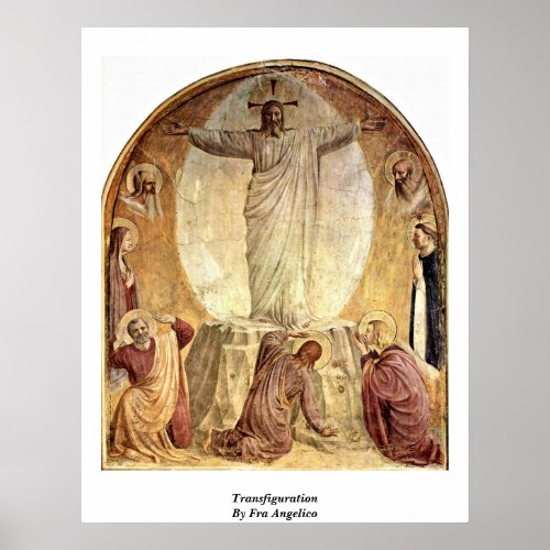 Transfiguration By Fra Angelico Print