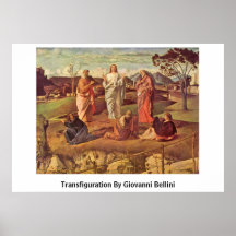 Transfiguration By Giovanni Bellini Poster