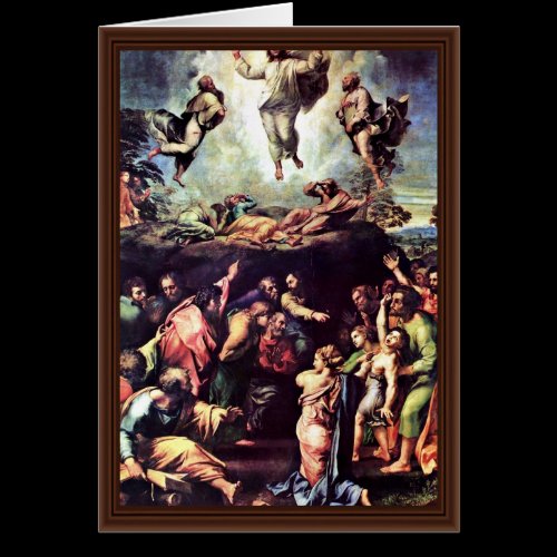 Transfiguration By Raffael (Best Quality) Greeting Cards