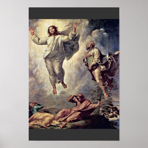 Transfiguration Of Christ Detail By Raffael Poster