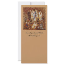 Transfiguration of Christ Rack Card Template