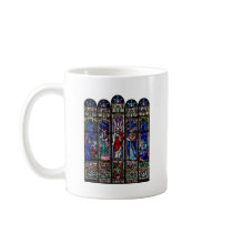 Transfiguration of Jesus Christ Stained Glass Art Coffee Mug