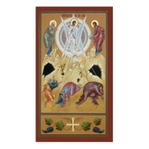 Transfiguration of the Lord Mini-Prayer Card Business Card Templates