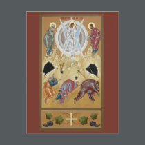 Transfiguration of the Lord Prayer Card postcards