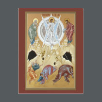 Transfiguration of the Lord Prayer Card postcards