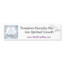 Transform Everyday Hassles into Spiritual Growth Bumper Sticker