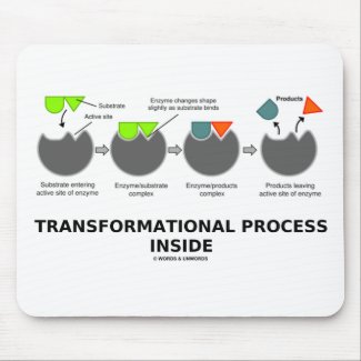Transformational Process Inside (Enzyme Substrate) Mousepads
