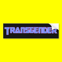 Transgender bumper stickers