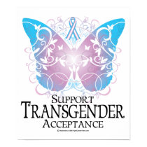 Transgender Butterfly posters