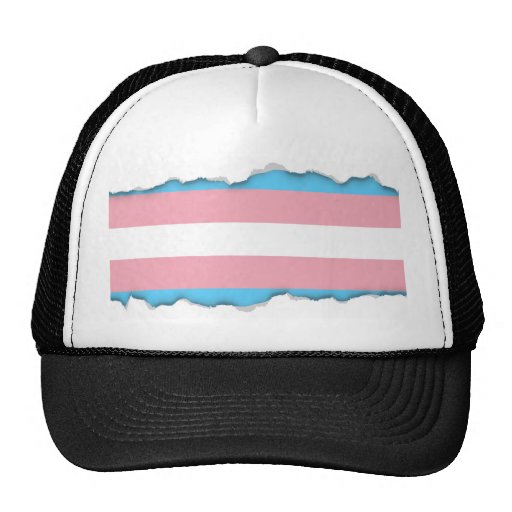 Transgender Pride Flag Trucker Hat Zazzle