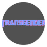 Transgender Round Sticker