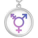Transgender Symbol Logo necklaces