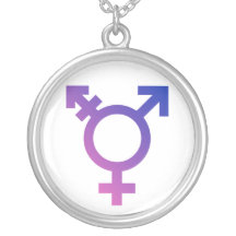 Transgender Symbol Logo Custom Jewelry